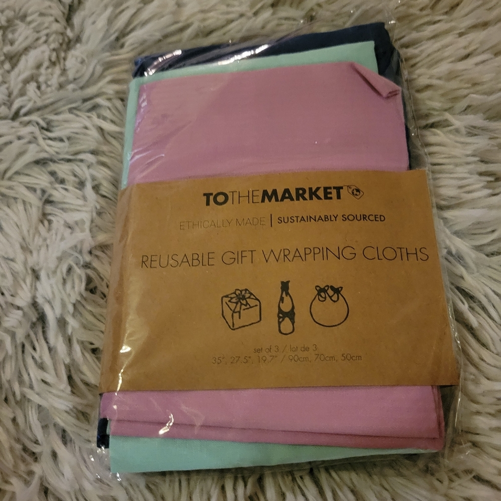Reusable gift wrapping